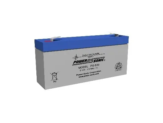Bulbtronics - Power-Sonic - 0031021 - Sealed Lead Acid Battery Pack Power-sonic 6v Rechargeable 1 Pack