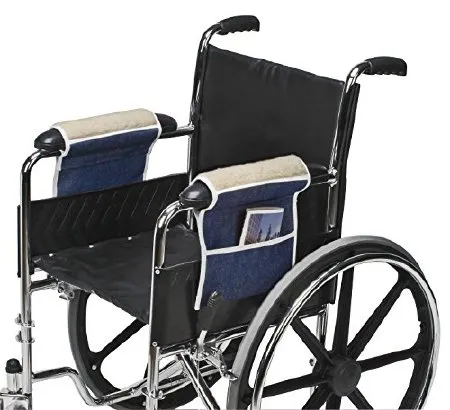 Briggs - DMI - 517-1076-9911 - Wheelchair Fleece Armrest DMI For Wheelchair