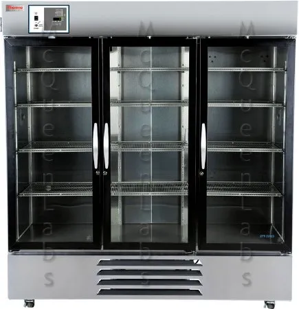 PANTek Technologies - Thermo Scientific - MH72PA-GAEE-TS - Refrigerator Thermo Scientific Laboratory Use 72 cu.ft. 3 Glass Doors Automatic Defrost