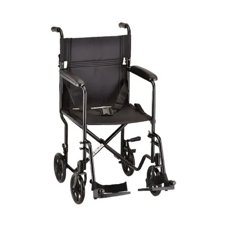 Nova Ortho-med - 319BK - Transport Chair- With Swing Away Footrests
