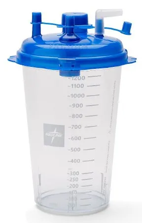 Medline - OR212 - Rigid Suction Canister 1200 Ml Sealing Lid