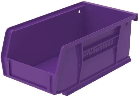 Akro-Mils - Akrobins - 30220PURPL - Storage Bin Akrobins Purple Plastic 3 X 4-1/8 X 7-3/8 Inch