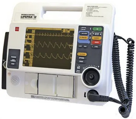 Victori Medical - Lifepak - PCLP12 - Defibrillator Unit Manual / Semi - Automatic Lifepak Electrode / Paddle Contact