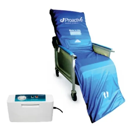 Proactive Medical - Protekt - 80018 - Overlay System Protekt Alternating Pressure Type with Low Air Loss 69 L X 20 W X 3 H Inch Fits Standard Geriatric Recliners