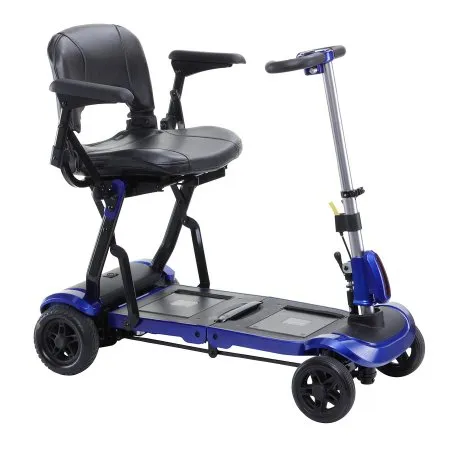 Drive Medical - From: FLEX To: FLEX-AUTO-42  ZooMe Flex4 Wheel Electric Scooter ZooMe Flex 275 lbs. Weight Capacity Blue
