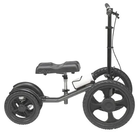 Drive Medical - 990x - Knee Walker All Terrain Aluminum Frame 350 lbs. Weight Capacity 32-9/10 to 37-2/3 Inch Height