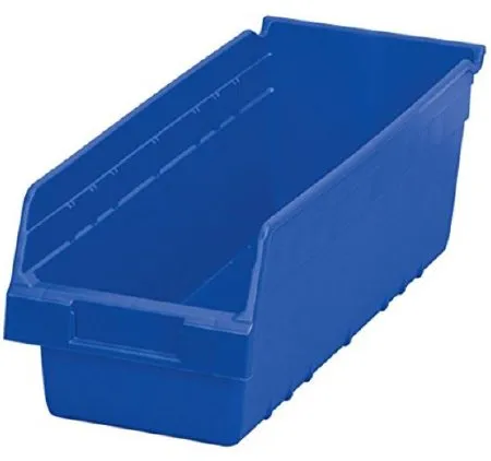 Akro-Mils - ShelfMax - 30098BLUE - Storage Bin Shelfmax Blue Plastic 6 X 6-3/4 X 18 Inch