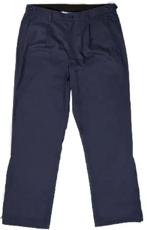 Narrative Apparel - MPPWZ2703 - Pants Authored® Single Pleat 48 X 34 Inch Navy Blue Male
