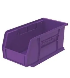 Akro-Mils - Akrobins - 30230PURPL - Storage Bin Akrobins Purple Plastic 5 X 5-1/2 X 10-7/8 Inch