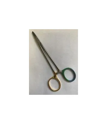 Aesculap - DuroGrip - BM024R - Needle Holder Durogrip 125 Mm Length Finger Ring Handle