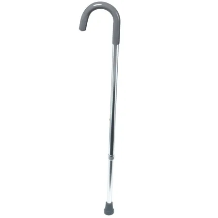Patterson medical - Days Standard - 081561760 - Round Handle Cane Days Standard Aluminum 30 to 39 Inch Height Gray / Silver