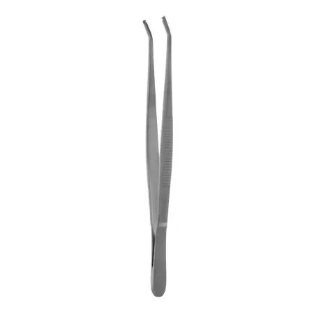 V. Mueller - CH13144 - Clamp Applying Forceps V. Mueller 5-7/8 Inch Overall Length Surgical Grade Stainless Steel NonSterile NonLocking Spring Handle Angled 0.4 to 2.25 mm
