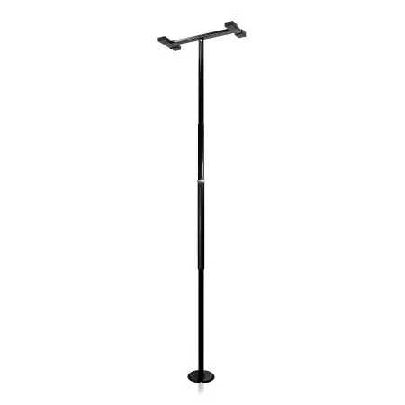 Stander - From: 1150-B To: 1150-W - s Security Pole Black, Fits 7 ft. to 10 ft. Ceilings, 300 lb. Weight Capacity