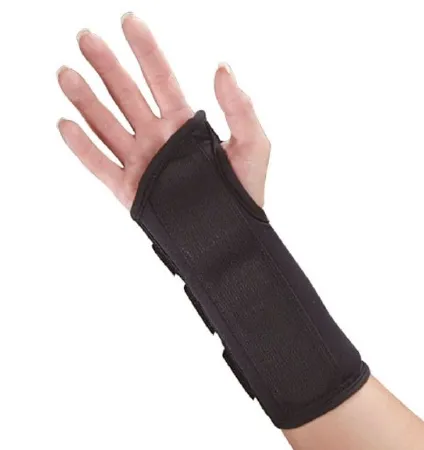 SVS Dba S2S Global - 1133RMPP - Wrist Brace Polyester Foam / Nylon / Tricot Right Hand Black Medium