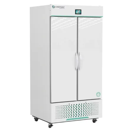 Horizon - Corepoint Scientific White Diamond Series - NSWDR362WWS/0 - Refrigerator Corepoint Scientific White Diamond Series Laboratory and Pharmacy Use 36 cu.ft. 2 Solid Swing Doors Cycle Defrost