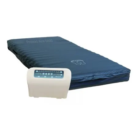 Proactive Medical - Protekt Aire 6500 System - 86500 - Bed Mattress System Protekt Aire 6500 System Alternating Pressure / Low Air Loss 36 X 80 X 8 Inch