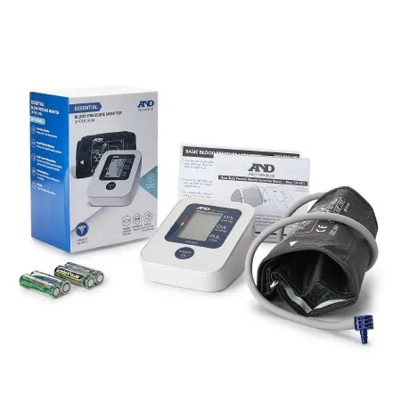 A&D Engineering - A&D Medical - UA-651 - Home Automatic Digital Blood Pressure Monitor A&D Medical Wide Range Nylon 22 - 42 cm Desk Model