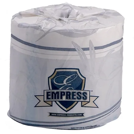 RJ Schinner Co - Empress - BT 965002 - Toilet Tissue Empress White 2-ply Standard Size Cored Roll 500 Sheets 4.6 X 4.06 Inch
