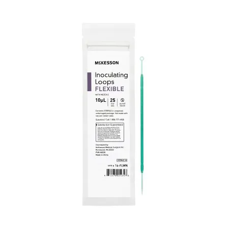 McKesson - 16-FLWN - Inoculating Loop with Needle McKesson 10 μL ABS Integrated Handle Sterile
