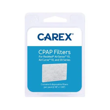 Compass Health Brands - Carex - FGC12300 0000 - Cpap Filter Carex Ultrafine Disposable 6 Per Pack