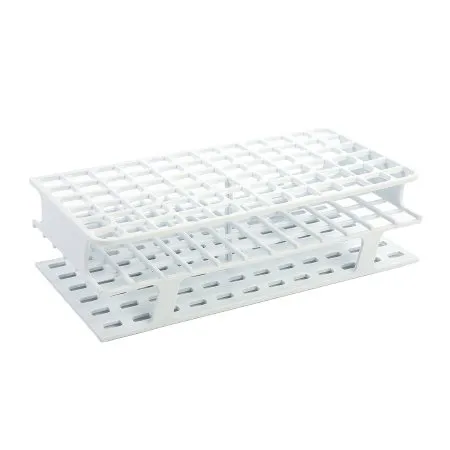 Heathrow Scientific - Onerack - Hs27552a - Full Size Test Tube Rack Onerack 72 Place 5 To 10 Ml Tube Size White 70 X 127 X 250 Mm