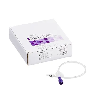 McKesson - 194-0123-12 - Bolus Enteral Feeding Extension Tube Set 12 Inch Enfit Secure Lock Straight Connector and Clamp NonSterile