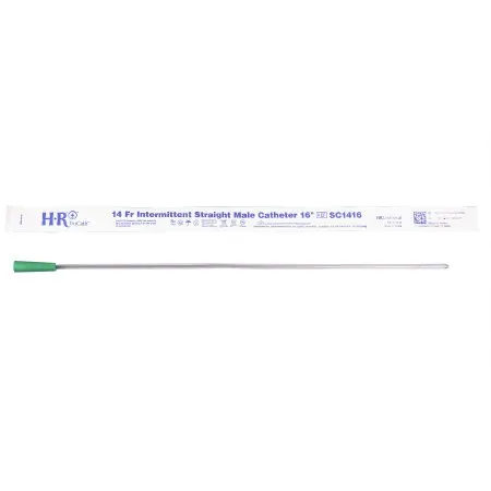 HR Pharmaceuticals - TruCath - SC1416 - Urethral Catheter Trucath Straight Tip Uncoated Pvc 14 Fr. 16 Inch