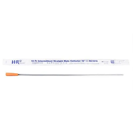 HR Pharmaceuticals - TruCath - SC1616 - Urethral Catheter Trucath Straight Tip Uncoated Pvc 16 Fr. 16 Inch