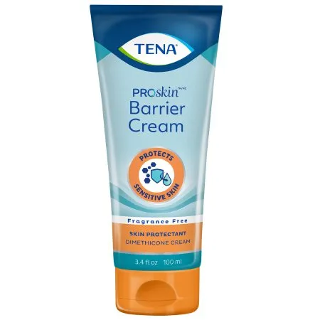 Essity Health & Medical Solutions - 54442 - Essity Tena Proskin Barrier Cream Skin Protectant Tena Proskin Barrier Cream 3.4 oz. Tube Unscented Cream