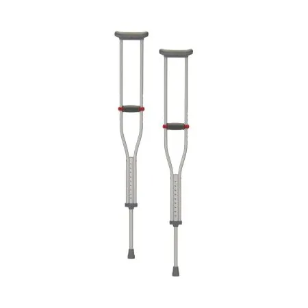Nova Ortho-med - Quick Adjust - 7301-2 - Underarm Crutches Quick Adjust Aluminum Frame Adult 300 lbs. Weight Capacity