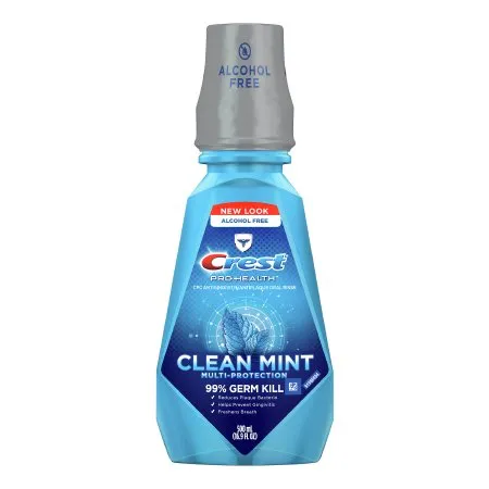 Procter & Gamble - Crest Pro-Health - 00037000981800 - Crest Pro Health Mouthwash Crest Pro Health 500 mL Clean Mint Flavor