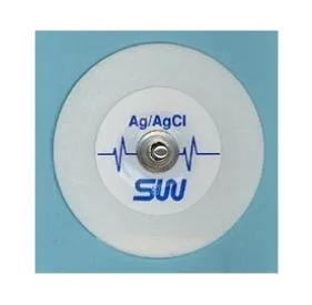 S & W Healthcare - Series 800 - SERIES800 - Ecg Monitoring Electrode Series 800 Foam Backing Non-radiolucent Snap Connector 25 Per Pack