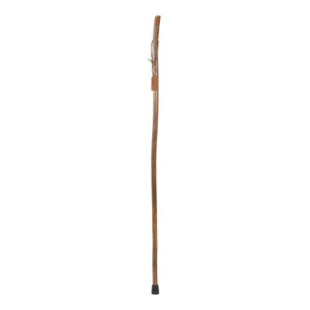 Mabis Healthcare - Brazos Free Form - 602-3000-1124 - Walking Stick Brazos Free Form Wood 41 Inch Height Hickory