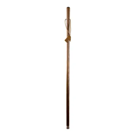 Mabis Healthcare - Brazos Free Form - 602-3000-1236 - Walking Stick Brazos Free Form Wood 48 Inch Height Brown