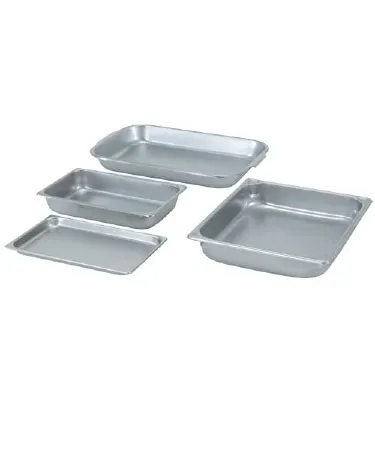 Medegen Medical Products - 30242 - Instrument Tray Half Size Stainless Steel 4 X 10-1/2 X 12-3/4 Inch