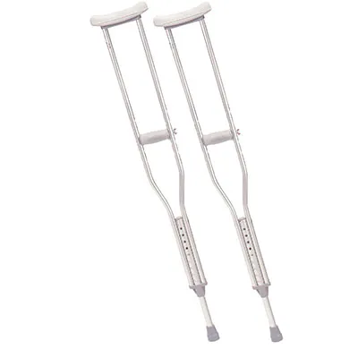 Drive - 43-2678 - Walking Crutches With Underarm Pad And Handgrip