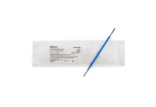McKesson - 22-ES04T - Blade Electrode Mckesson Argent Coated Stainless Steel Extended Blade Tip Disposable Sterile