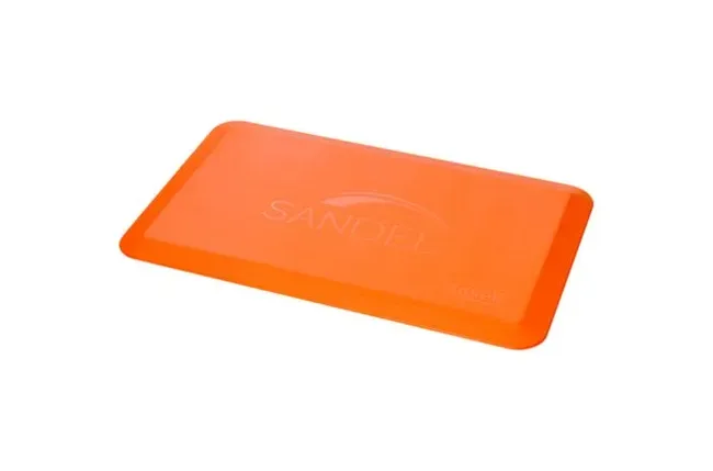 Sandel Medical Industries - ErgoPlus - 2332-P - Anti-Fatigue Floor Mat ErgoPlus 20 X 32 Inch Orange Polyurethane