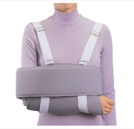 DJO - ProCare - 79-84230 - Shoulder Sling PROCARE One Size Fits Most Foam Buckle Closure Left or Right Arm