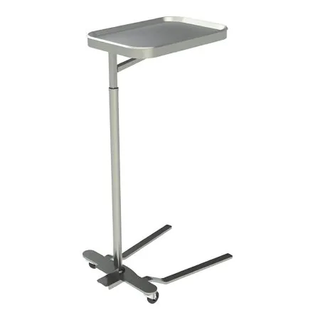 UMF Medical - SS8311 - Mayo Instrument Stand  Stainless Steel with Foot Pedal  16" x 21" -DROP SHIP ONLY-