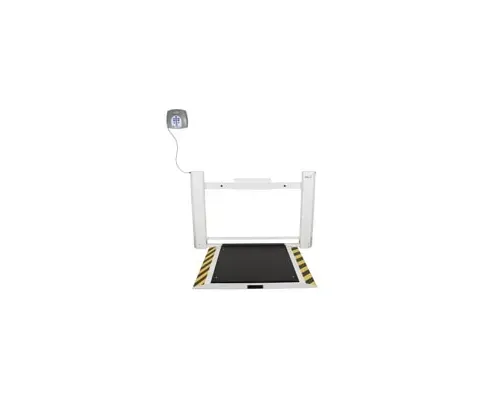 Pelstar - 2900KG-AM-C - Wheelchair Scale Wall-Mounted Fold-Up Antimicrobial KG Only USB Connectivity Optional Pelstar Wireless Technology 6 D Batteries No Included For Sale into Canada Only -DROP SHIP ONLY-
