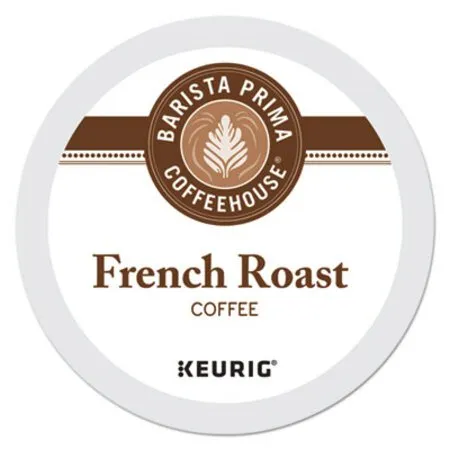 Barista Prima Coffeehouse - GMT-6611 - French Roast K-cups Coffee Pack, 24/box