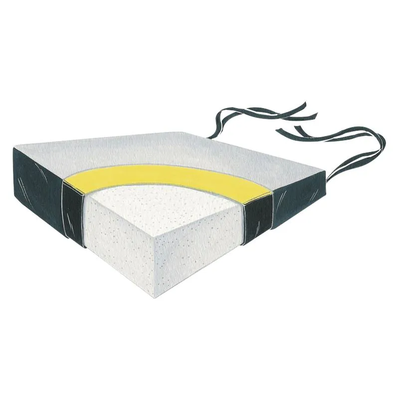 Skil-Care - SkiL-Care - From: 754035 To: 754054 - Wedge Foam Firm Foundation Two Color Vinyl Cushion w/Polyester Cover