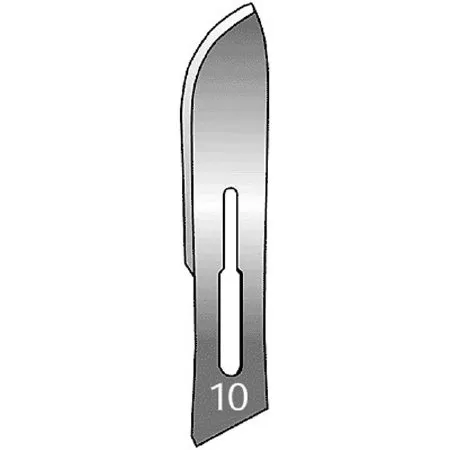 Sklar - 06-3100 - Surgical Blade Sklar Stainless Steel No. 10 Sterile Disposable Individually Wrapped