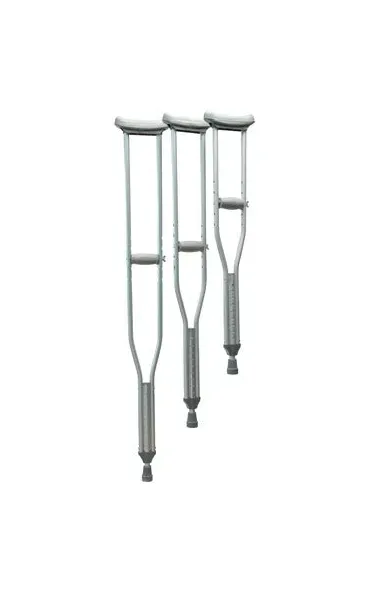 Graham-Field - 3613C-8 - Crutches Alum Combo Pk 8Pr/Cs Lumex - Mobility