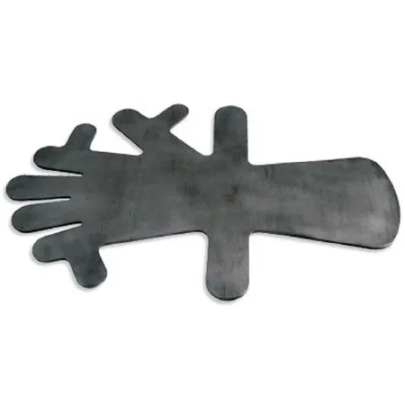 Sklar - 40-3050 - Surgical Hand Immobilizer Malleable Aluminum Left Or Right Hand Gray One Size Fits Most