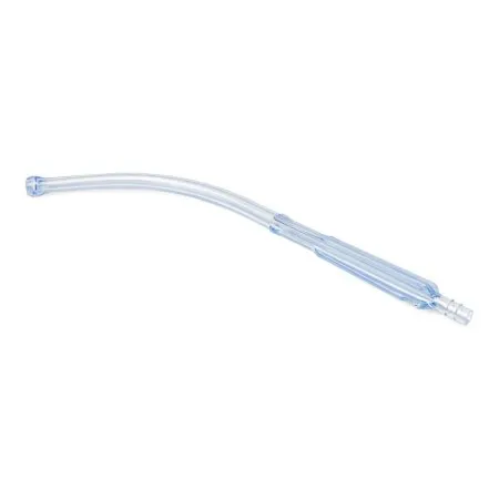 Medline - Tracheostomy Accessories - DYND50130 - Industries  Sterile Yankauer Suction Handle with Bulb Tip, Latex free, Rigid, Slip resistant, Non occluding Flow
