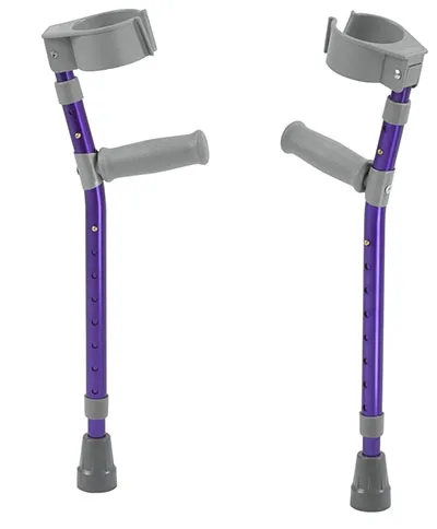 Fabrication Enterprises - From: 43-2067B To: 43-2067R  Pediatric forearm crutches