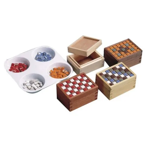 Fabrication Enterprises - 12-3162 - Allen Diagnostic Module Recessed Tile Boxes, Pack Of 6