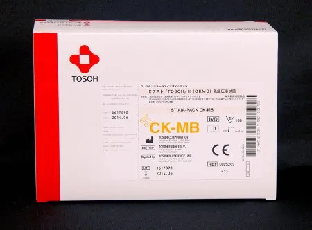 Tosoh Bioscience - ST AIA-Pack - 025269 - Reagent ST AIA-Pack Cardiac Marker Creatine Kinase MB (CK-MB) For AIA Automated Immunoassay Systems 100 Tests 20 cups X 5 trays